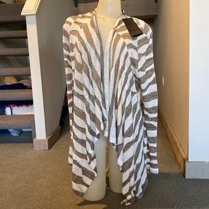 Oska Linen Cardigan Sweater Size 1 NWT US size 4-8